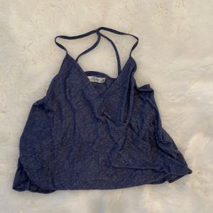 Abercrombie & fitch faux wrap top
